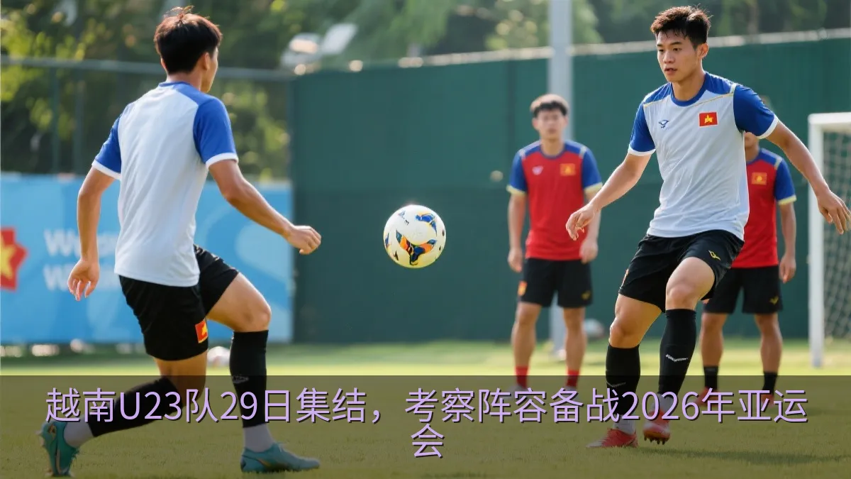 越南U23队29日集结，考察阵容备战2026年亚运会